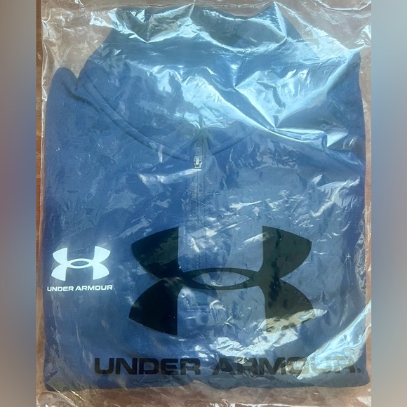 Under Armour Other - 💙 UA Under Armour Men's Quarter-Zip Long Sleeve Pullover Size M NIB